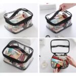 Clear Travel Makeup Bag