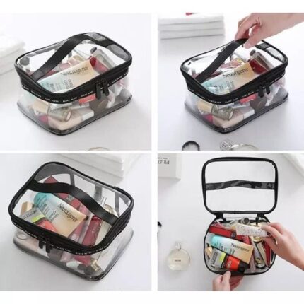 Clear Travel Makeup Bag